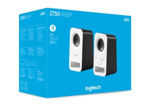 Logitech Z150 2.0 PC-luidsprekers Kabelgebonden 3 W Wit