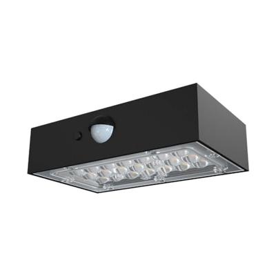 V-TAC VT-403 10305 Wandlamp op zonne-energie 3 W Neutraalwit, Warmwit Zwart