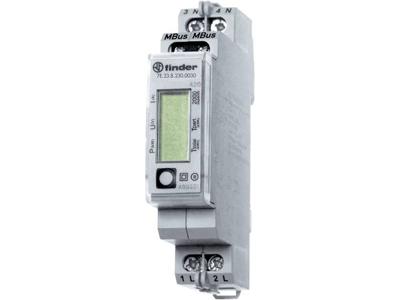Finder 7E.23.8.230.0030 kWh-meter 1-fase Digitaal 32 A Conform MID: Ja 1 stuk(s)