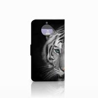 Motorola Moto G5S Plus Telefoonhoesje met Pasjes Tijger