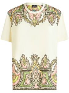 ETRO t-shirt à imprimé cachemire - Tons neutres