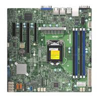 Supermicro MBD-X12STL-F-O Moederbord Socket Intel 1200 Vormfactor Micro-ATX Moederbord chipset Intel® C252