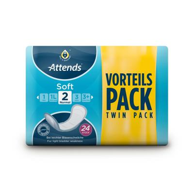 Attends Soft 2 Normal 24 Stuks