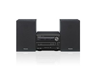 Panasonic SC-PM254EG-K Stereoset Bluetooth, CD, DAB+, FM, USB 2 x 10 W Zwart