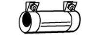 Pijpverbinding, uitlaatsysteem VEGAZ, Diameter (mm)55,5mm