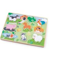 Sevi Geluidspuzzel Boerderij Junior 30 X 23 Cm Hout 8-delig
