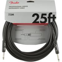 Fender Professional Series Black jackkabel 7.5m