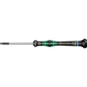 Wera 2054 Elektronica en fijnmechanica Inbusschroevendraaier Sleutelbreedte (metrisch): 3.2 mm Sleutelbreedte (inch): 1/8 inch Koplengte: 60 mm Afmeting,