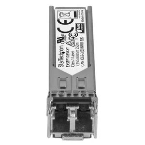 StarTech.com Gb glasvezel 1000Base-SX SFP ontvanger module Juniper EX-SFP-1GE-SX compatibel MM LC 550m