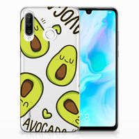 Huawei P30 Lite Telefoonhoesje met Naam Avocado Singing