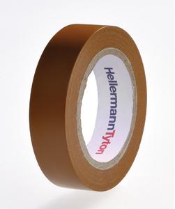 HellermannTyton HelaTape Flex 15 710-00107 Isolatietape HelaTape Flex 15 Bruin (l x b) 10 m x 15 mm 1 stuk(s)