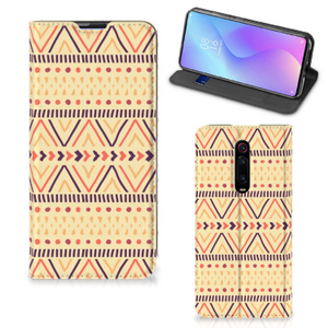 Xiaomi Mi 9T Pro Hoesje met Magneet Aztec Yellow