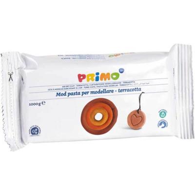 Primo Boetseerklei 1000 Gram Junior Terracotta