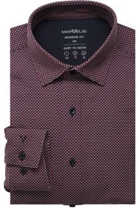 Marvelis Modern Fit Jersey shirt blauw/rood, Motief