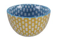 Tokyo Design Studio - Mixed Bowls - Geel/Blauwe Kom - 12.7 x 7 cm 500ml - thumbnail