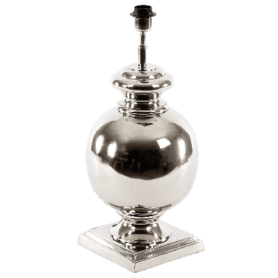 Tafellamp Pietro glans chroom