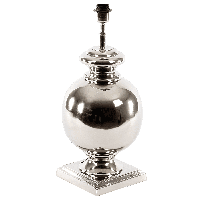 Tafellamp Pietro glans chroom