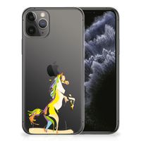 Apple iPhone 11 Pro Telefoonhoesje met Naam Horse Color - thumbnail