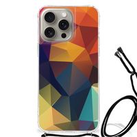 iPhone 15 Pro Max Shockproof Case Polygon Color