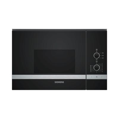 Siemens iQ300 BF550LMR0 magnetron Ingebouwd Solo-magnetron 25 l 900 W Zwart, Roestvrijstaal Siemens iQ300 BF550LMR0 magnetron Ingebouwd Solo-magnetron 25 l 900 W Zwart, Roestvrijstaal