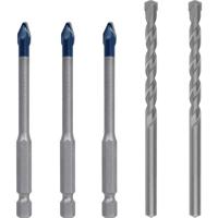 Bosch Accessories EXPERT HEX-9 HardCeramic 2608900596 Tegelboorset 5-delig 6 mm Zeskant schacht 5 stuk(s) - thumbnail