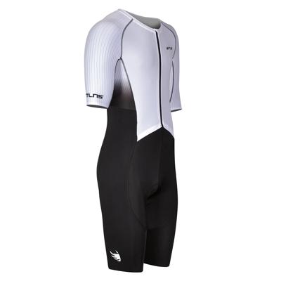BTTLNS Nemean 1.0 pro aero trisuit korte mouw wit heren XS