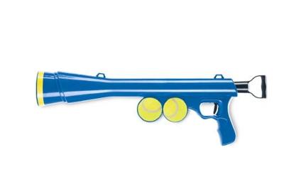 Beeztees fetch ballenschieter - hondenspeelgoed - blauw - 60x20x8cm