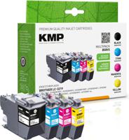 KMP Inktcartridge vervangt Brother LC-3219XLBK, LC-3219XLC, LC-3219XLM, LC-3219XLY Compatibel Combipack Zwart, Cyaan, Magenta, Geel B58VX 1537,4005 - thumbnail