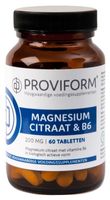 Magnesium citraat 200 mg & B6