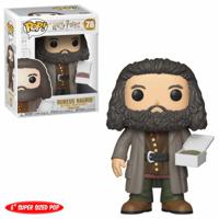 Harry Potter Super Sized POP! Movies Vinyl Figure Hagrid with Cake 14cm - thumbnail