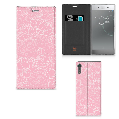 Sony Xperia XZ | XZs Smart Cover White Flowers