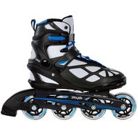 Playlife Inline skates Black 80 softboot 82A zwart maat 42 - thumbnail