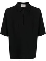 Nanushka chemise Niklas - Noir