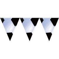 Amscan Vlaggenlijn Voetbal 365 X 25,4 Cm Wit/zwart