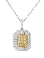 HYT Jewelry collier en or 18ct et platine serti de diamants - Argent - thumbnail