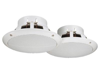 Monacor CRB-165/WS Inbouwluidspreker 50 W Wit 1 paar