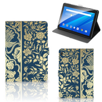 Lenovo Tab E10 Tablet Cover Beige Flowers - thumbnail