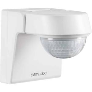 ESYLUX EM10025372 Bewegingsmelder Plafond, Wand, Opbouw (op muur) 230 ° Wit IP55, IK07