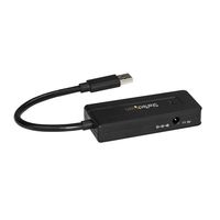 StarTech.com ST4300MINI USB 3.0 (3.1 Gen 1) Type-A 5000Mbit/s Zwart hub & concentrator - thumbnail