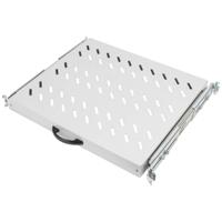 Digitus DN-19 TRAY-2-600 19 inch Apparaatbodem voor patchkast 1 HE Uittrekbaar Geschikt voor kastdiepte: 600 mm Grijs