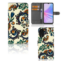 Wallet Case OPPO A78 5G | A58 5G Barok Flower