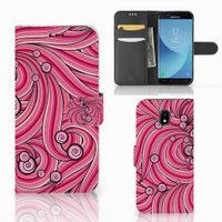 Samsung Galaxy J5 2017 Hoesje Swirl Pink