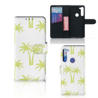 Motorola G8 Power Hoesje Palmtrees - thumbnail