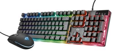 Trust GXT 838 Azor Gaming Combo - Keyboard met Muis Toetsenbord Zwart Trust GXT 838 Azor Gaming Combo - Keyboard met Muis Toetsenbord Zwart