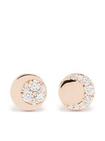 Pasquale Bruni puces d'oreilles Luce en or rose 18ct ornées de diamants - thumbnail