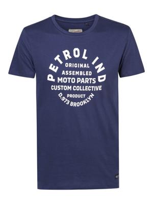 52% korting - Petrol Industries Heren Logo artwork t-shirt Dark petrol - L