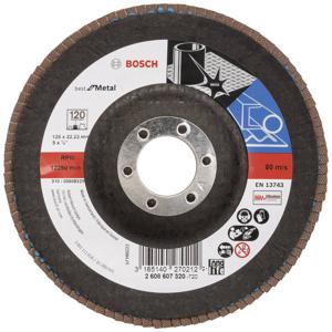 Bosch Accessories 2608607320 X571 Lamellenschijf Diameter 125 mm Boordiameter 22.33 mm Staal 1 stuk(s)