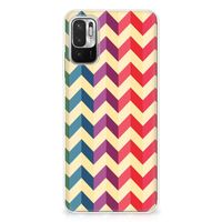 Xiaomi Redmi Note 10/10T 5G | Poco M3 Pro TPU bumper Zigzag Multi Color