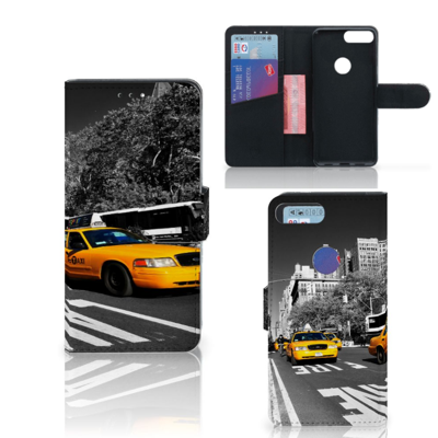 Alcatel 1S (2019) Flip Cover New York Taxi Alcatel 1S (2019) Flip Cover New York Taxi