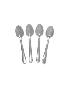 HEMA Koffielepels 12cm Sydney - 4 Stuks (zilver)